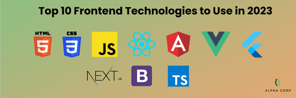10 frontend technologies
