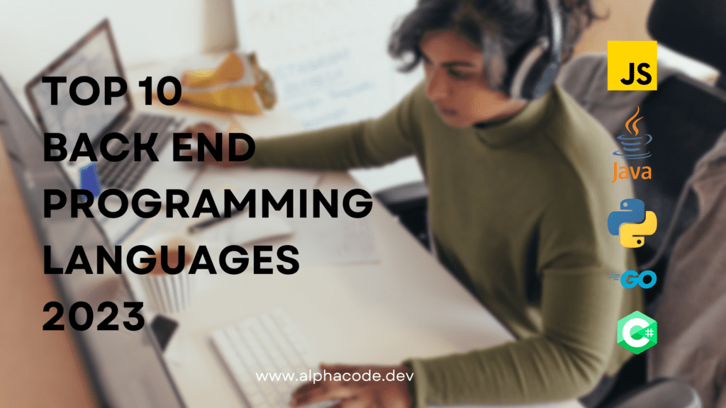 10
Back End Programming Languages